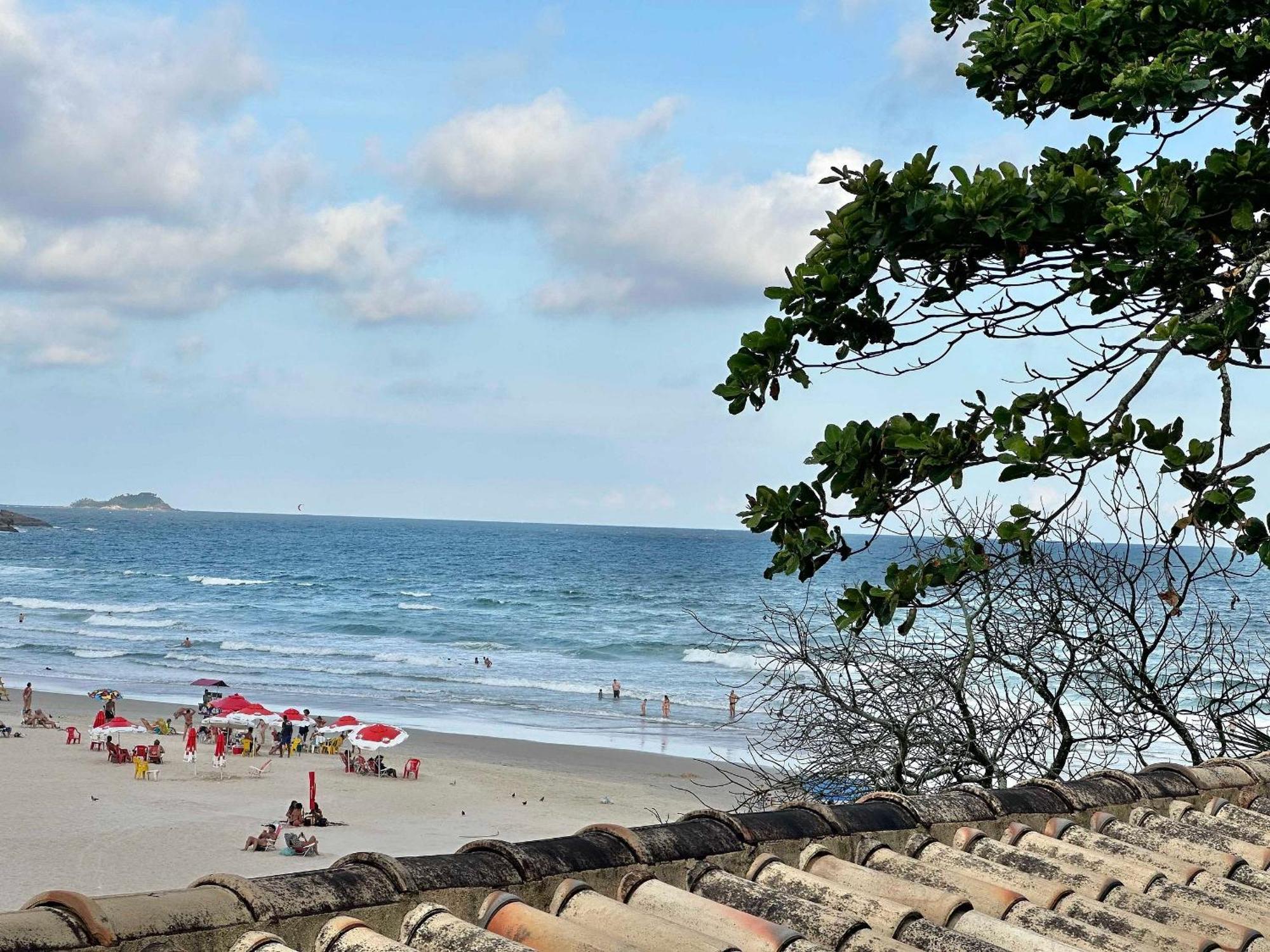 Pousada Casa Canoa - Pe Na Areia E Natureza Hotel Guaruja Exterior photo